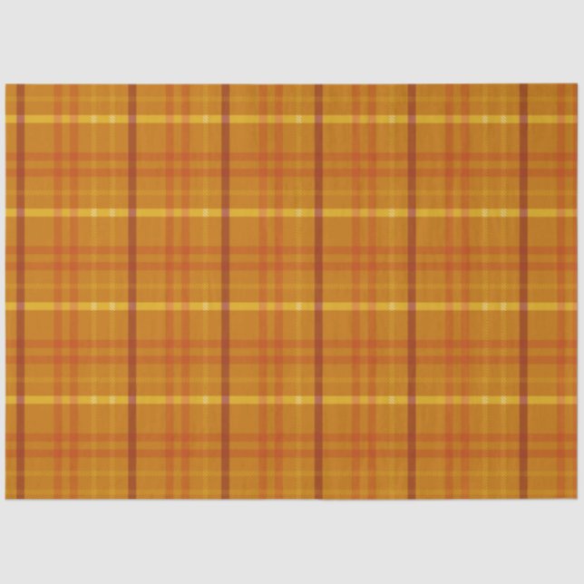 Papier Mousseline Conception de série Plaid Automne 6 (Recto)