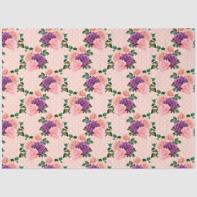 Papier Mousseline Conception des séries Peach, Pink et Lavender 13 (Recto)