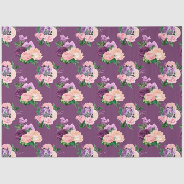 Papier Mousseline Conception des séries Peach, Pink et Lavender 6 (Recto)