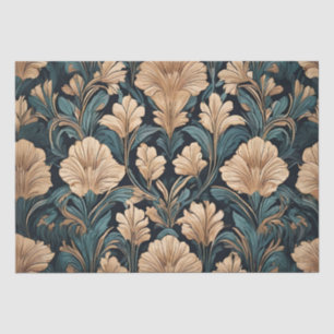 Papier Mousseline Conception florale Art déco