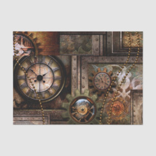 Papier Mousseline Conception merveilleuse de steampunk