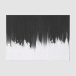 Papier Mousseline Conception moderne de boîtes noires blanches brune
