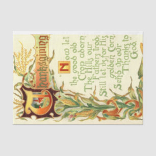 Papier Mousseline Conception vintage de la série Mix Thankesgiving 6