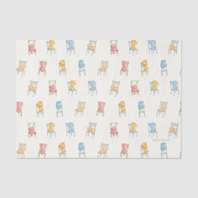Papier Mousseline Concerne le motif de chaises (Recto)