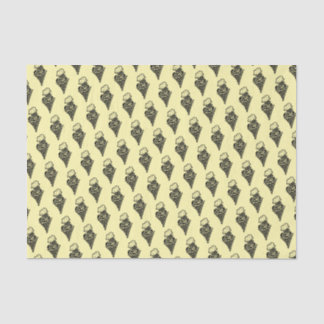 Papier Mousseline Cône de crème glacée