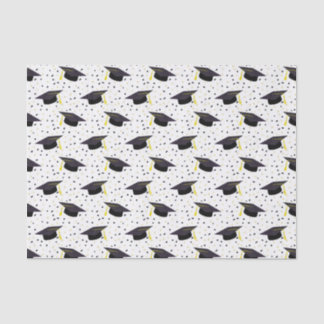 Papier Mousseline Confetti de diplôme et papier de matière Casquette