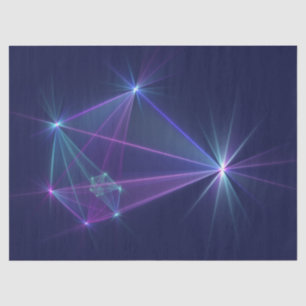 Papier Mousseline Constellation, art fractal abstrait de fantaisie