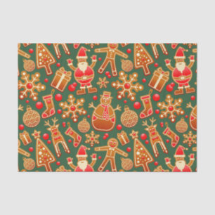 Papier Mousseline Cookie de Christmas