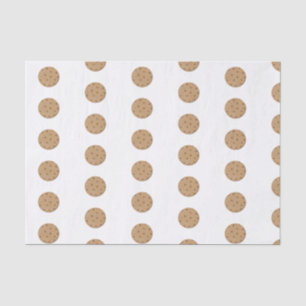 Papier Mousseline Cookies aux pépites de chocolat Illustrés de façon