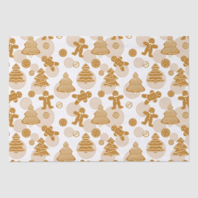 Papier Mousseline Cookies de pain d'épices (Recto)