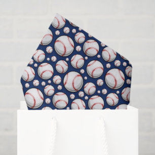 Papier Mousseline Cool Baseball sports carrelé motif