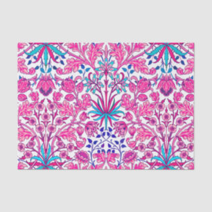 Papier Mousseline Copie de jacinthe de William Morris, rose de