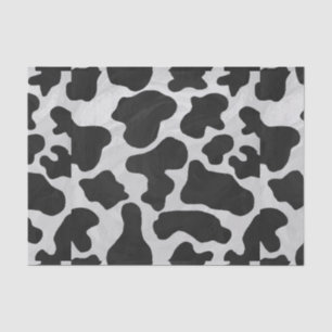 Papier Mousseline Copie noire et blanche de vache
