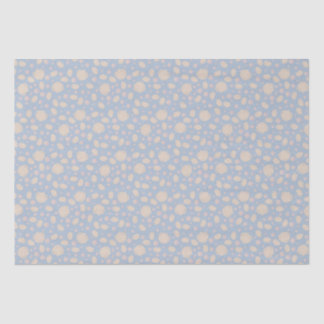 Papier Mousseline Coquillages et perles éparpillés