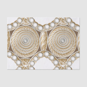 Papier Mousseline Corde en papier de tissu décoratif