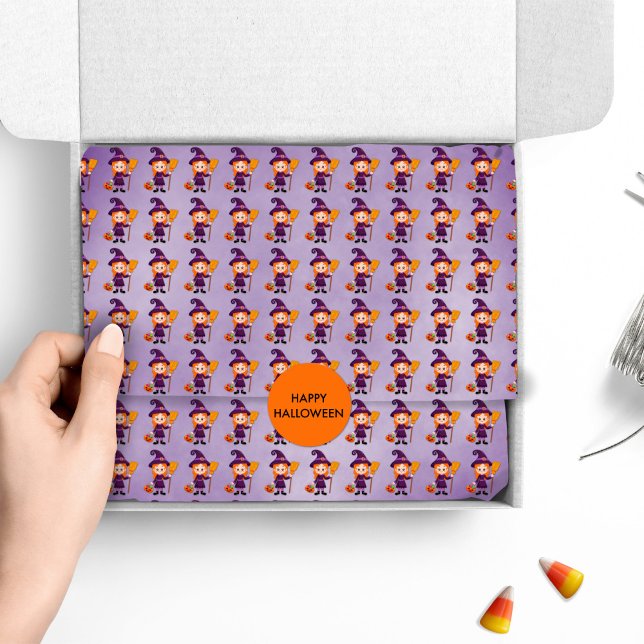 Papier Mousseline Costume de sorcière d'Halloween pour enfants (Créateur téléchargé)