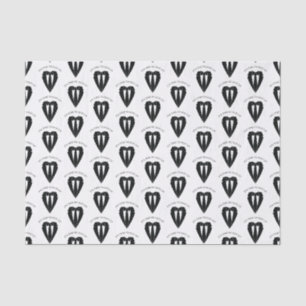 Papier Mousseline Costume Mariage noir et Cravate Groomsman Proposit