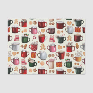 Papier Mousseline Cosy cacao chaud Cabine et soins d'hiver