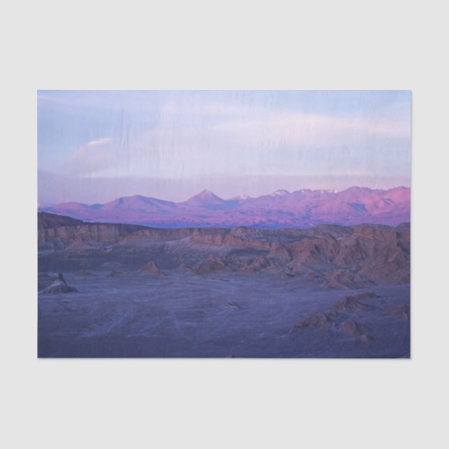 Papier Mousseline Coucher de soleil sur Moon Valley - Carte postale  (Recto)