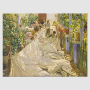 Papier Mousseline Coudre la voile par Joaquin Sorolla