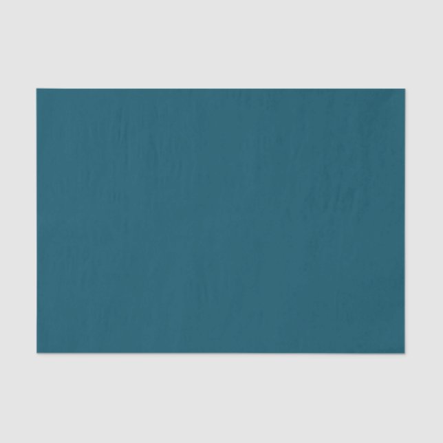 Papier Mousseline Couleur bleu vert turquoise (Recto)