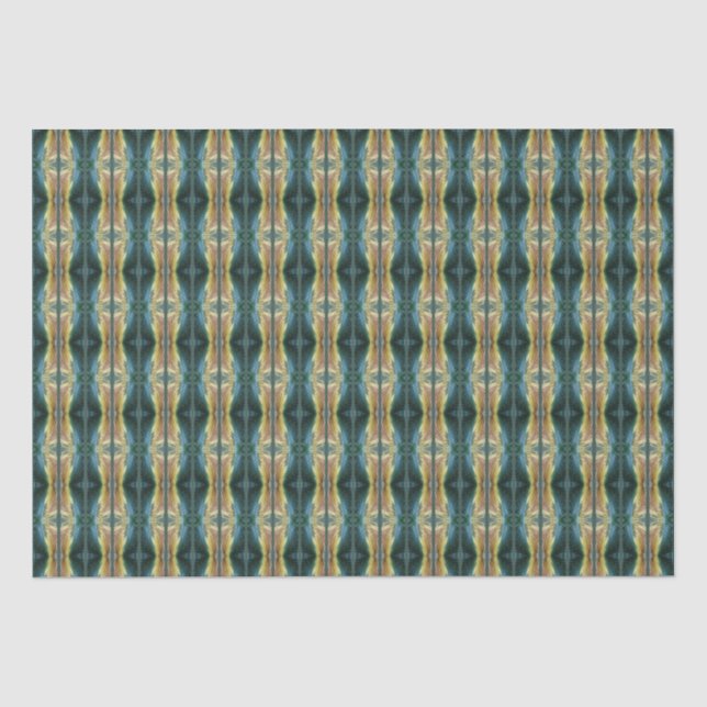 Papier Mousseline Couleur Brown jaune vert, couleur feuille couleur  (Recto)