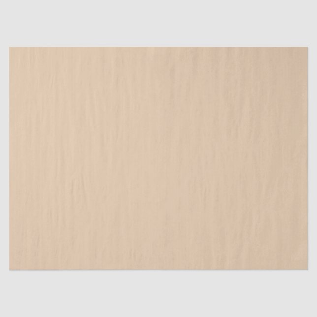 Papier Mousseline Couleur solide Burly Wood (Recto)