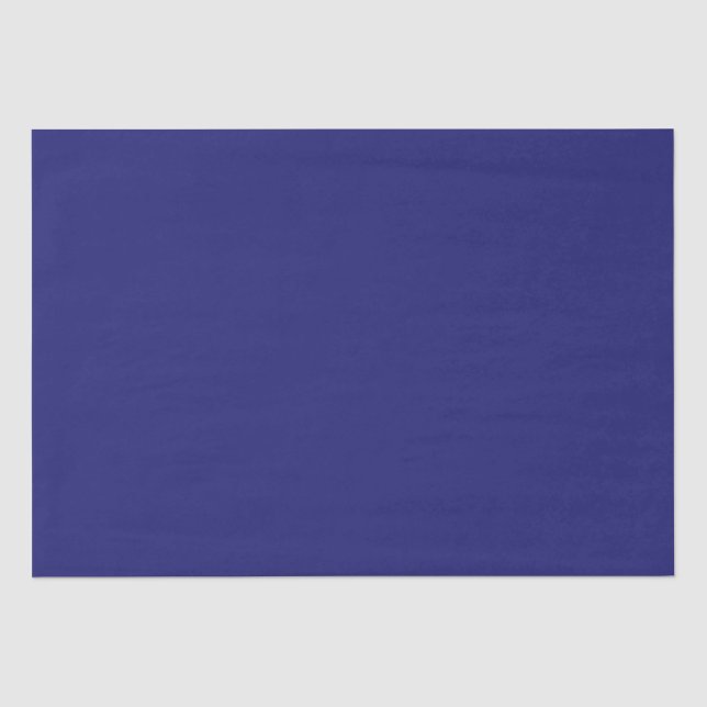 Papier Mousseline Couleur solide moderne bleu nuit (Recto)