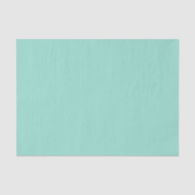 Papier Mousseline Couleur solide Plage Verre uni aqua vert menthe (Recto)