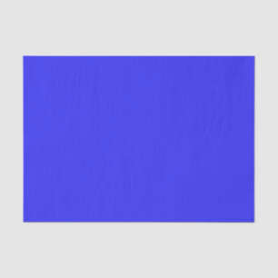 Papier Mousseline Couleur solide - ultramarine électrique