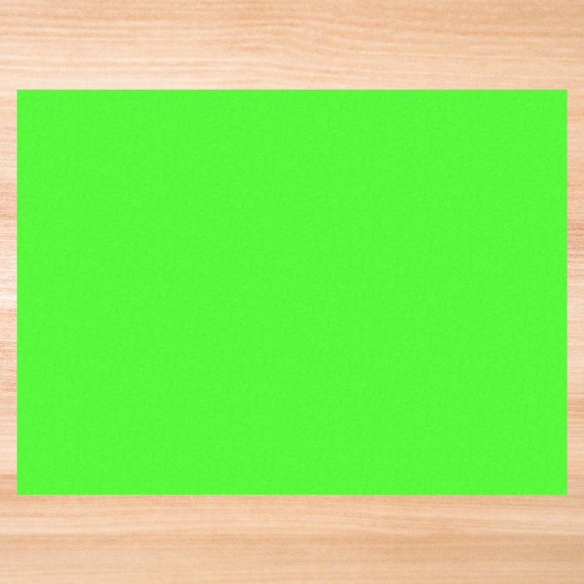 Papier Mousseline Couleur solide verte néon (Créateur téléchargé)