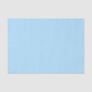 Papier Mousseline Couleur uni bleu clair pour bébé