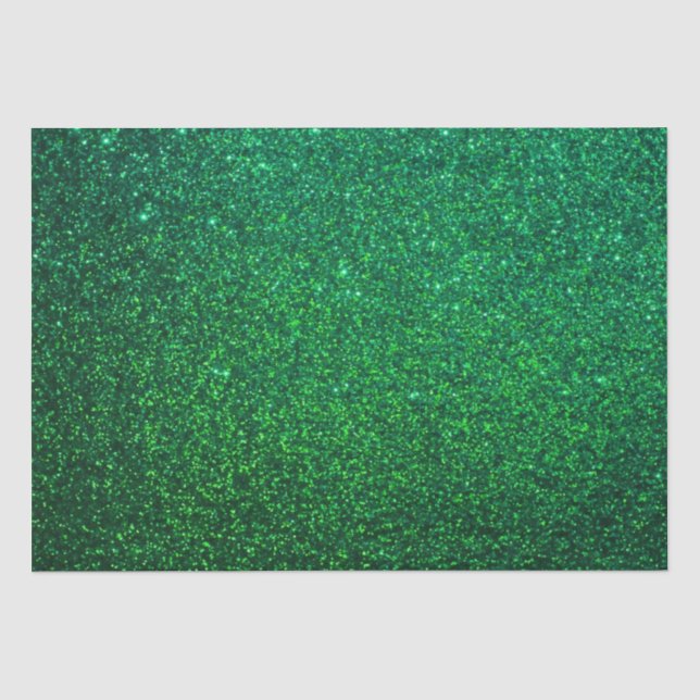 Papier Mousseline Couleur vert étincelant (Recto)