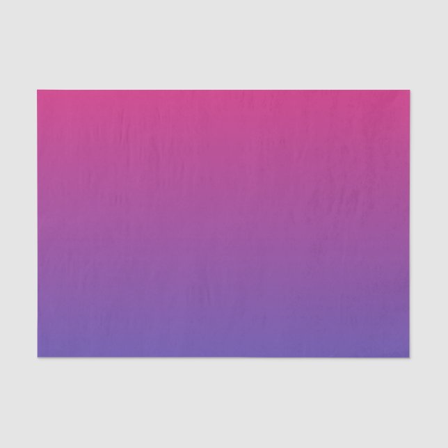 Papier Mousseline Couleurs de dégradé rose et violet (Recto)