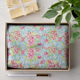 Papier Mousseline Couleurs d'été funky Peinture Motif