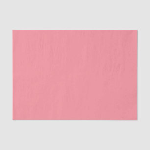 Papier Mousseline Couleurs tendance - Couleur rose pastèque - Solide