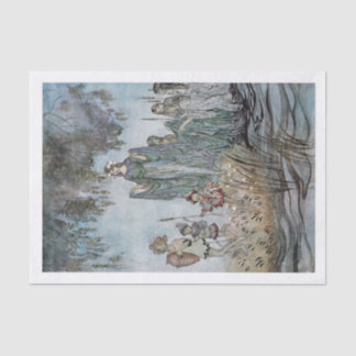 Papier Mousseline Cour des fées