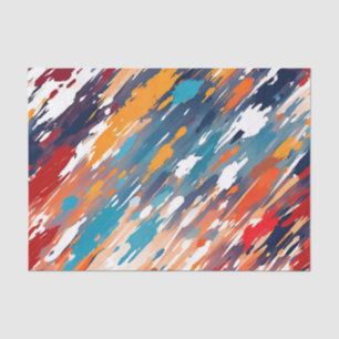 Papier Mousseline Couteau de palette texture