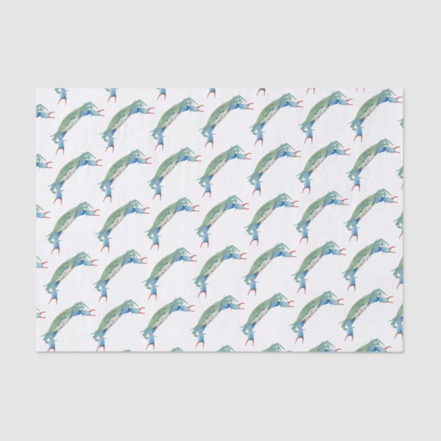 Papier Mousseline Crabe (Recto)