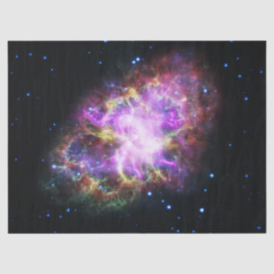 Papier Mousseline Crabe Nebula Supernova Remnant Hubble Composite