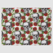 Crânes et Roses
