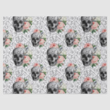 Crânes et roses roses roses