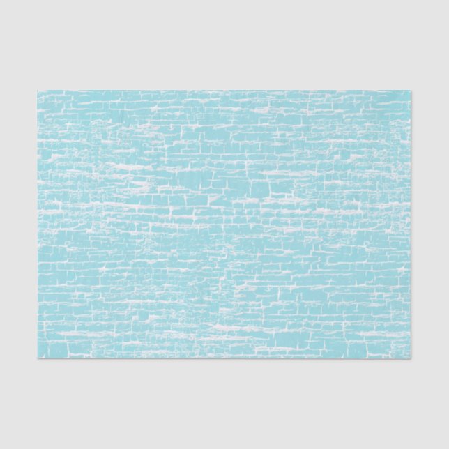 Papier Mousseline Craquement en pastel d'Aqua (Recto)