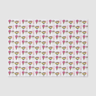 Papier Mousseline Crème glacée Social Favoriser Banana Split Sundae 