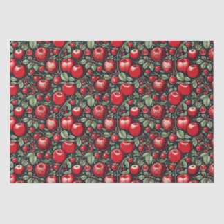 Papier Mousseline Crimson Orchard