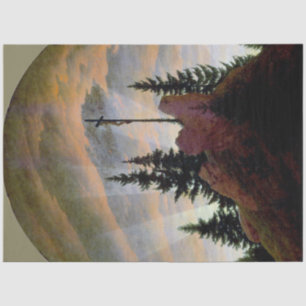 Papier Mousseline Croix dans les montagnes, Friedrich
