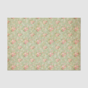 Papier Mousseline Cru floral