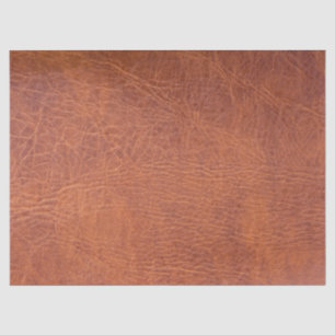 Papier Mousseline Cuir Brown
