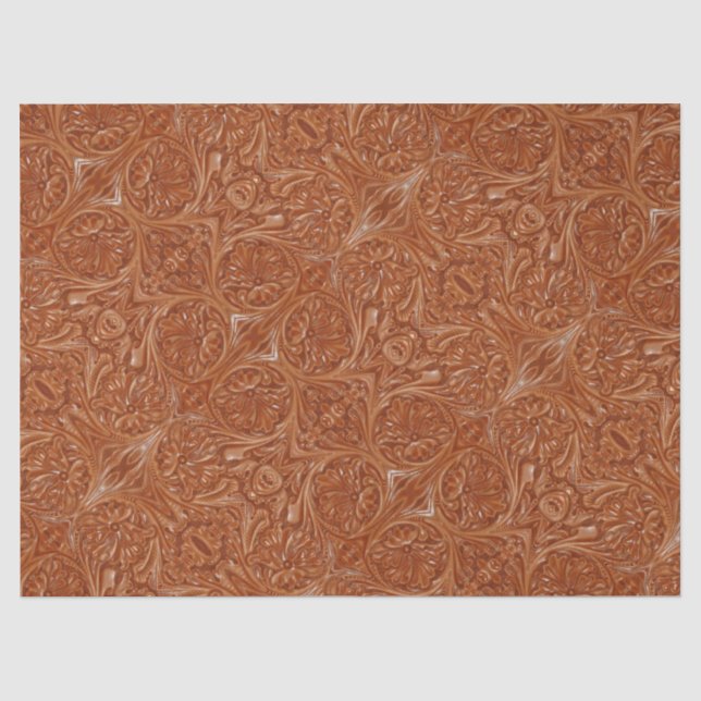 Papier Mousseline cuir du sud-ouest motif (Recto)