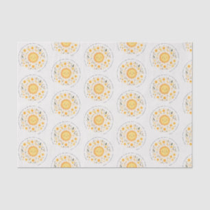 Papier Mousseline Cuisine Notre Petit Baby shower Soleil Boho